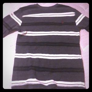 Long sleeved polo sweater